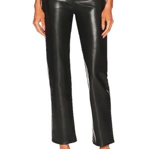 AGOLDE 90’s leather fitted pants